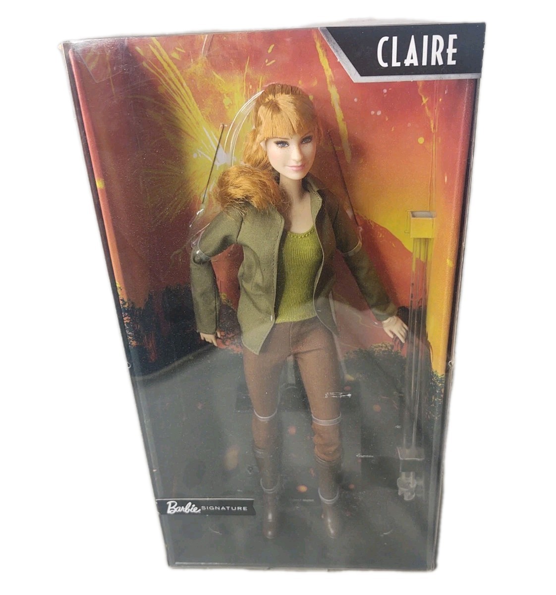 Barbie クレア ジュラシックワールド 未開封 Barbie Signature Jurassic World Dinosaur Movie Claire Dearing Doll
