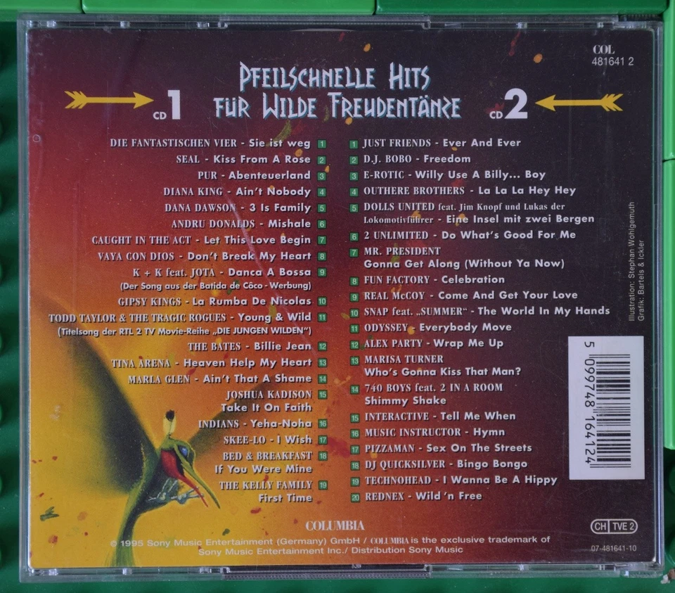 Various - Ronny's Pop Show - Pfeilschnelle Hits - Columbia - 2 CD - Bild 2 von 4