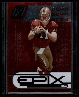 2005 Donruss Zenith #E-1 Alex Smith Epix Red 1st Down #/250