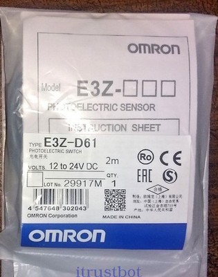 New Omron E3Z-D61 / E3ZD61 Photoelectric Sensor Switch
