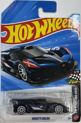 Hot Wheels HW Starting Grid 4/10 Bugatti Bolide Diecast Car 1:64 Blue 50/250