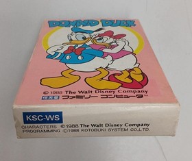Kemco Donald Duck Famicom game