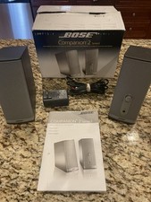 Bose Companion 2 Series II Desktop Laptop PC Multimedia Computer Speaker System