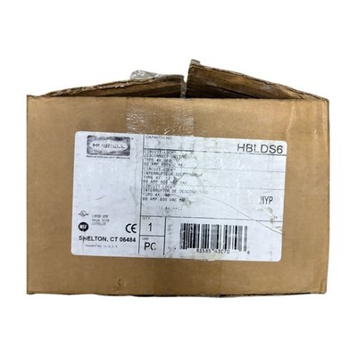 Hubbell HBLDS6 Circuit-Lock 60A 600VAC Type 4X Disconnect Switch