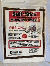 Pres-On Self-Stick 9x12 art needlework mounting board new sealed