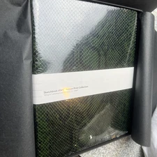 Montblanc 125885 Python Peacock Green Size 149 Notebook gold edge