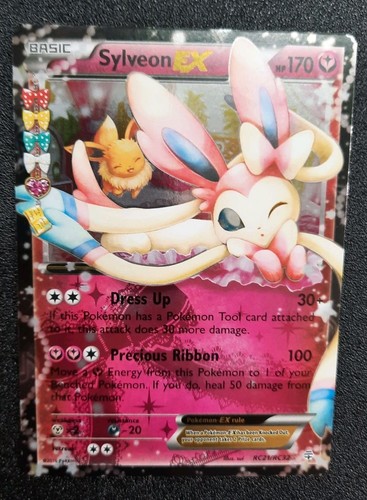 Pokemon TCG Sylveon EX Holo Generations 2016 Near Mint RC21/RC32