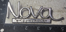 Nova By Chevrolet Circa 70 Metal Emblem 8728940 7099
