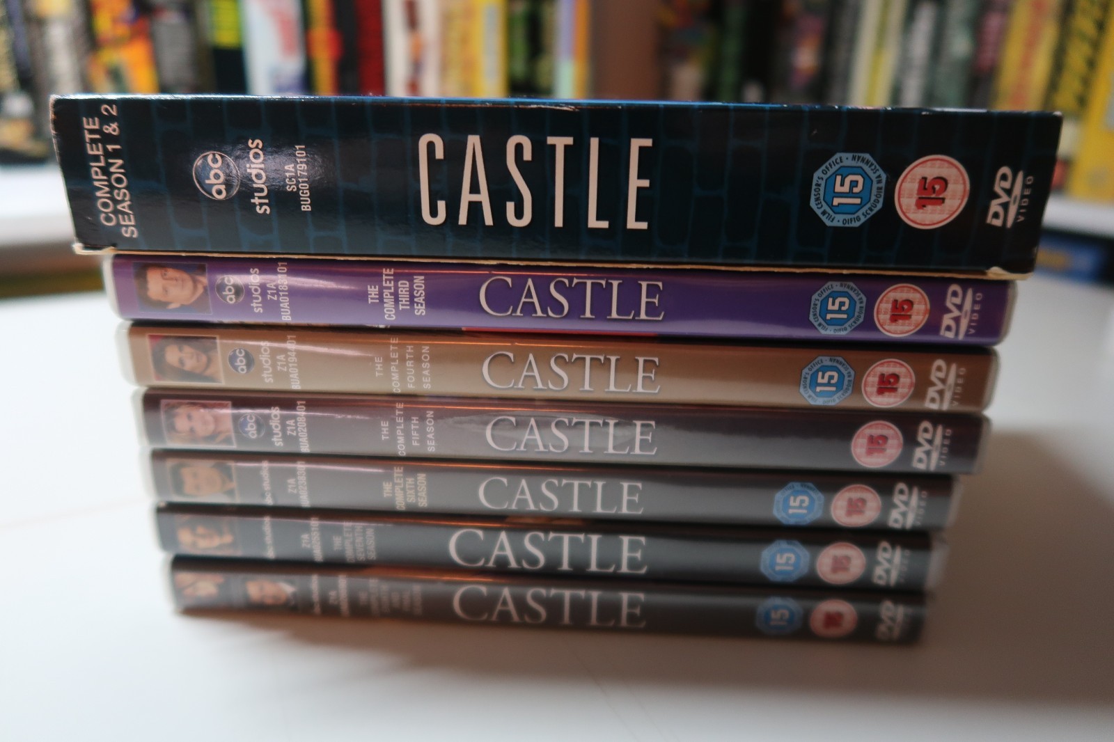 Castle - The Complete Series - Seasons 1 - 8 - DVD Box Set very good condition