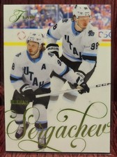Mikhail Sergachev /349 Image B Variant Forecheck 2025-26 Flair #130 Utah Mammoth