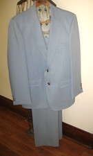 Vintage 1970's JCPenney Comfort Blazer Slack Men's 2 Pc Leisure Suit Coat Pant