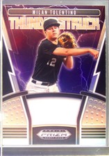2020 Prizm Draft Picks Milan Tolentino #TH-8 School Thunderstruck Silver Prizm