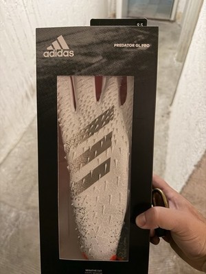 adidas Predator GL Pro Torwarthandschuhe, Schwarz, Größe 9,5