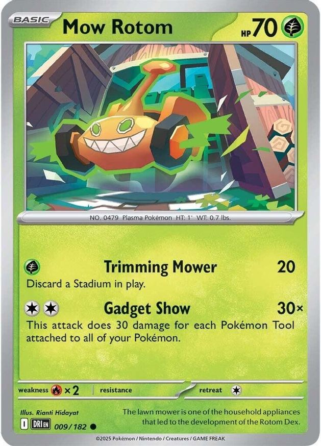 Pokemon Mow Rotom (9/278) Destined Rivals LP