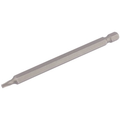 Draper T15 Torx Star Screwdriver Bit 1/4'' Hex 100Mm Lang (Packung Mit 1) 66913