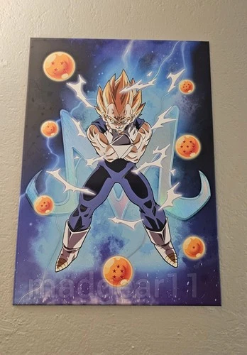 Majin Vegeta Limited Edition Displate | Dragon Ball Z