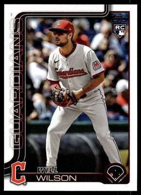 Ron Wilson Rookie Card 2025 Topps Update Will Wilson #US255 Rookie Card Cleveland Guardians | eBay