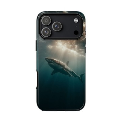 Phone Ink - Shark Ocean Silent Predator Case for iPhone/Galaxy/Pixel