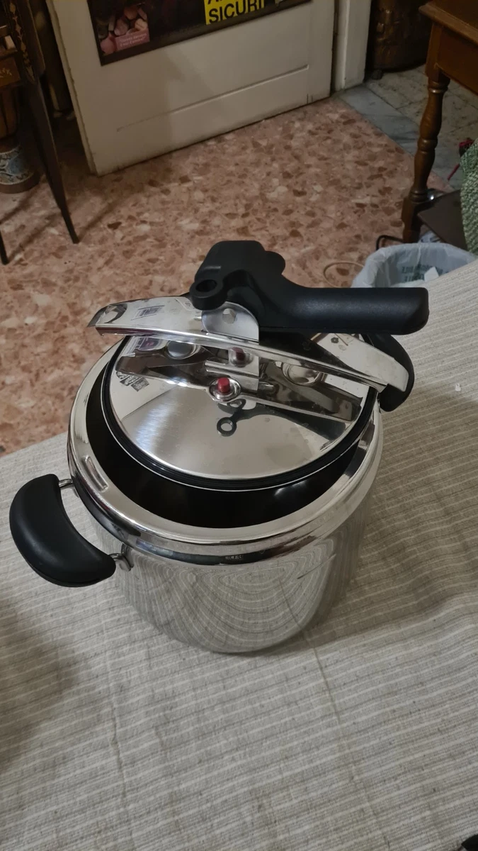 Pentola A Pressione 6 4 L Induzione, Acciaio Inox 18/10, 2 Livelli Di Pression Fagor Argento Fagor Rapid Xpress 6 4 85047081 - Foto 12