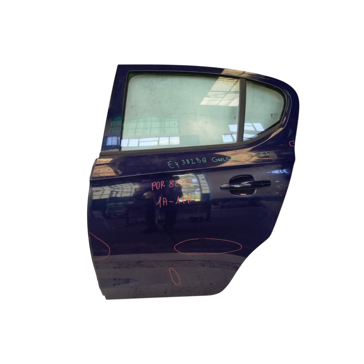 PORTIERA POSTERIORE SINISTRA OPEL CORSA E 2014-2019 3P POST SX BLU 20Z POR8237