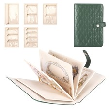 Travel Jewelry Organizer Case Bags Storage Book Binder for Bracelet, Necklace