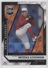 2021 Panini Elite Extra Edition Prime Numbers A /205 Brooks Gosswein #124 0g03