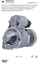 (#45) FORKLIFT STARTER DB ELECTRICAL 410-48002