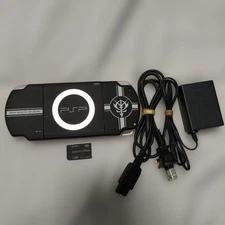 PSP 2000 Console Gundam Black Red Zeon Forces Model Limited Edition USED Japan