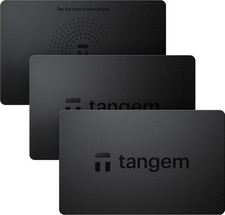 TANGEM Wallet 2.0 Pack of 3 - Secure Crypto Wallet - Trusted Cold Storage for Bi