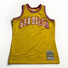 Mitchell & Ness Hardwood Classics 1973–74 San Diego Conquistadors Jersey Medium 