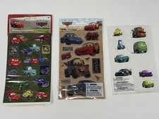 Disney Pixar Cars Sticker Lot Lightning McQueen Mater 2 New 1 Opened Pack