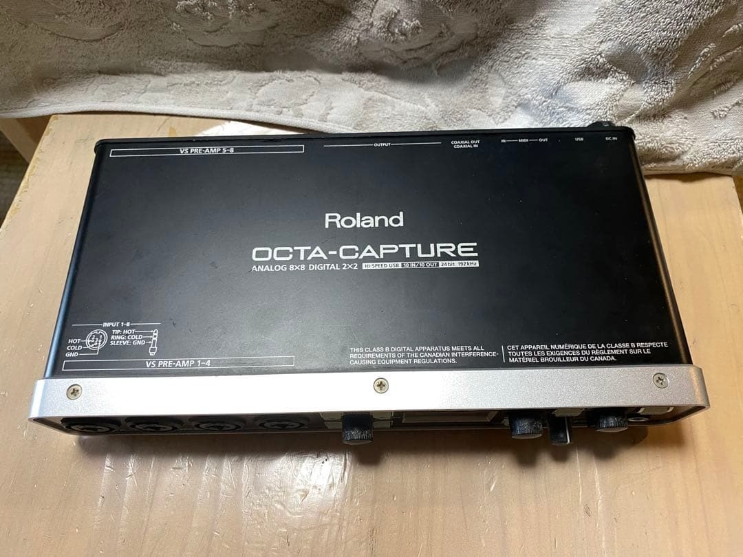 Roland UA-1010 OCTA-CAPTURE USB Audio Interface 10x10 24bit 192kHz