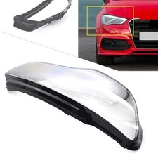 Auto Shell Clear Lampshade Right Headlight Lens Cover Fit For Audi A3 2013-2016