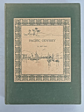 Jack Lewis Art Book PACIFIC ODYSSEY Hardcover 1950 1st Edition Numbered Delaware