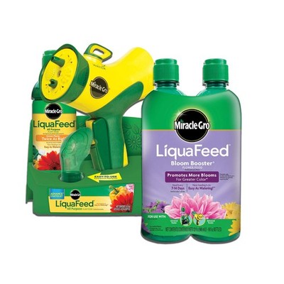 Plant Food Miracle Gro LiquaFeed All Purpose Starter Kit Bloom Booster Advance