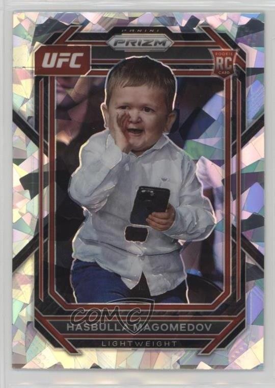 2023 Panini Prizm UFC Ice Prizm Hasbulla Magomedov #200 Rookie RC yl0
