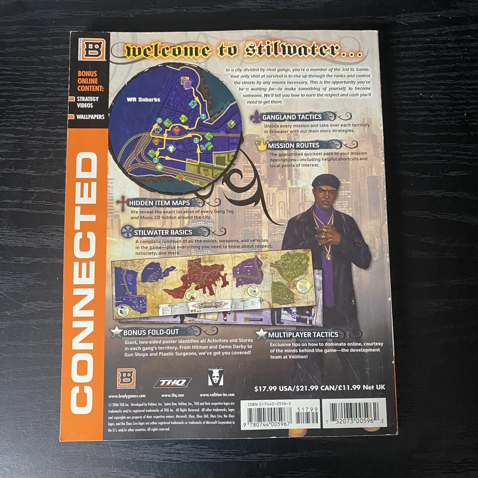 BradyGames Saints Row Signature Series Guide Xbox 360 Strategy Book - Image 2 of 2