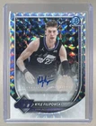 Kyle Filipowski 2025 Bowman #BCA-KF Geometric Refractor Chrome Auto