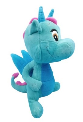 Simba Safiras Drache Nessi Türkis Wasserdrache 25 cm Stofftier TOP Unbespielt