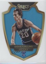 2014-15 Panini Select Premier Level Blue Prizm 115/199 Doug Collins #182 HOF 0c2