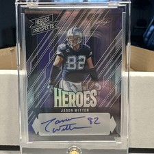 2024 Leaf Heroes and Prospects JASON WITTEN AUTO 8/10 DALLAS COWBOYS LEGEND!!