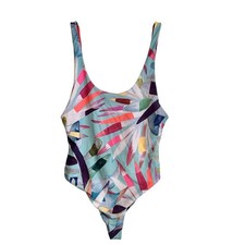 Mara Hoffman Women's Mia One Piece Swimsuit Medium M