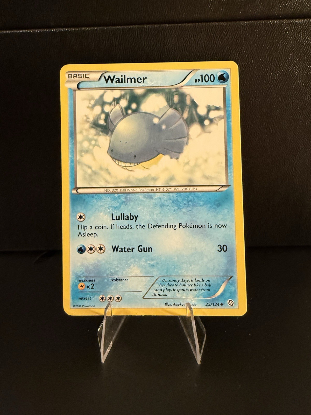 Wailmer 25/124 Uncommon Dragons Exalted Pokemon TCG Lightly Played