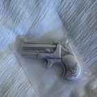 Bullion 7 Troy oz .999 Fine Silver Revolver Gun Shaped Bullion Bar