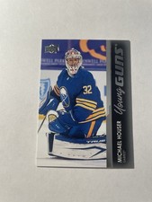 Upper Deck 2021-22 Series 1 Young Guns Michael Houser #245 Sabres NHL