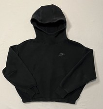 Nike Tech Fleece Oversized Hoodie Size YL Black