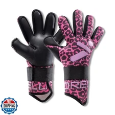 Storelli Challenger Goalkeeper Gloves, Youth Soccer Gloves, Enhanced Protecti