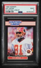 1989 Kenner Starting Lineup Art Monk PSA 9 MINT HOF ne4
