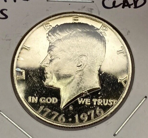 1976 San Francisco Mint Kennedy Half Dollar CLAD PROOF 50¢ WOW #CRH275