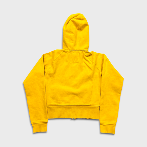 Lululemon Scuba Hoodie Womens Small Yellow Full Zip Sports Hooded Sweatshirt - Picture 5 of 8